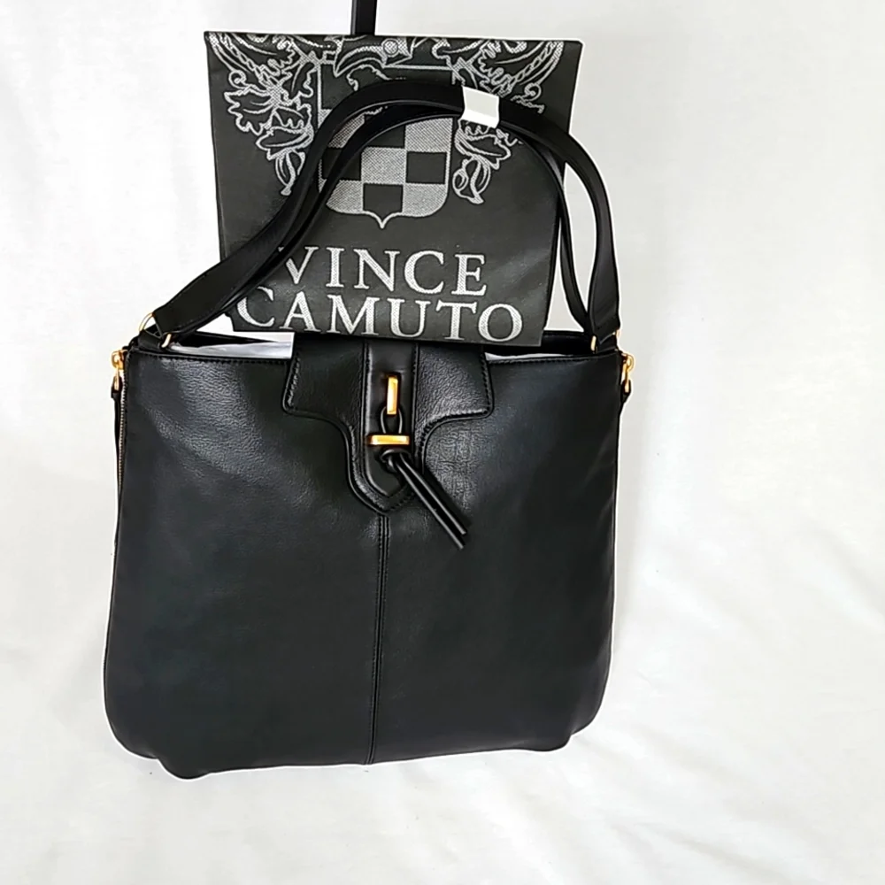 Vince Camuto Maecy Large Leather Hobo Bag